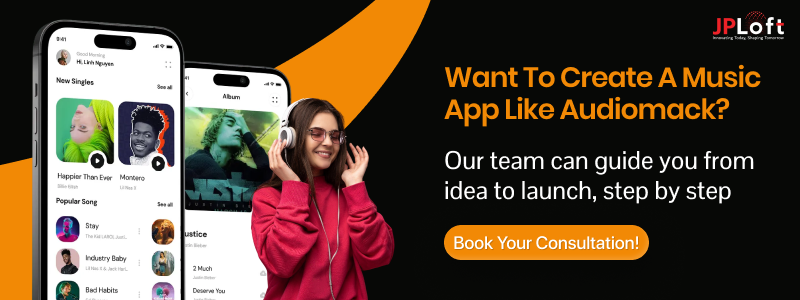 Want to Create a Music App like Audiomack_